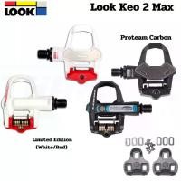 ราคา บันไดคลีตจักรยานเสือหมอบ LOOK KEO2MAX CARBON KEO 2 Max Limited Edition (White/Red) (1729647127521429535)