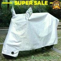 ราคา [จัดส่งทันที] 【M/L/XL/XXL】ผ้าคลุมรถมอไซ ถุงคลุมรถมอไซ กันแดดกันน้ำได้100%ถุงคลุมรถมอไซ CB300 cbr250 msx xmax carbon pcx r15 125i 110iผ้าคลุมรถจักรยานยนต์hondaผ้าคลุมมอเตอร์ไซค (1732162222993016566)