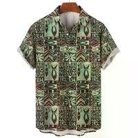 ราคา เสื้อฮาวายสำหรับผู้ชาย พิมพ์ลายต้นมะพร้าว 3D เสื้อชายหาดแขนสั้นลำลอง เสื้อยืด เสื้อผ้าผู้ชาย เสื้อเบลาส์ Camisa (1732170593868417322)
