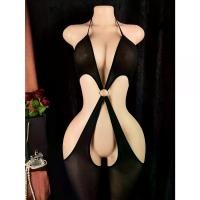 ราคา บอดี้สูทเปิดเป้า สำหรับผู้หญิง เซ็กซี่และน่าหลงใหล ยืดได้และยืดหยุ่นสูง ชุดจั๊มสูท ชุดชั้นใน ดีไซน์เผยให้เห็นเต้านม เปลือยหลัง สีพื้น เหมาะสำหรับโอกาสพิเศษและชุดห้องนอนที่ใกล้ชิด (1732510710759916859)