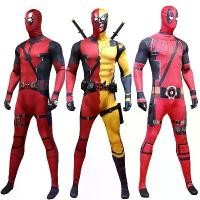 ราคา ชุดจั๊มสูท Deadpool, ขายร้อนข้ามพรมแดน, ชุดคอสเพลย์, ภาพยนตร์จริง, เสื้อผ้าด Deadpool (1731155172927769051)