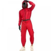 ราคา ชุดเกมปลาหมึก, ชุดจั๊มสูท, ชุดฮัลโลวีน, คอสเพลย์เกมปลาหมึก (1731445576280999544)