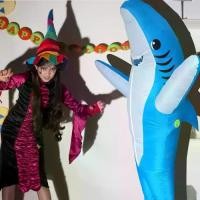 ราคา ชุดสูทเป่าลม, การออกแบบฉลามน่ารัก, การออกแบบร่างกายเต็มรูปแบบ, ชุดจั๊มสูท, พร้อมกล่องแบตเตอรี่, รวมเป่าลมยืน, อุปกรณ์ประกอบฉากเครื่องแต่งกาย, เหมาะสำหรับเป่าลม, พอง, พอง (1732103899510113818)