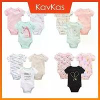ราคา Kavkas ชุดจั๊มสูท รอมเปอร์ แขนสั้น ลายยูนิคอร์น น่ารัก สําหรับเด็กทารกแรกเกิดผู้ชาย ผู้หญิง 3 ชิ้น ขายดี ผ้าไหม Baby เสื้อ (1731071971537357005)