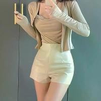 ราคา กางเกงขาสั้นหนังผู้หญิง เอวสูง กระชับสัดส่วน หนัง PU บอดี้คอน รัดรูป สั้นพิเศษ เซ็กซี่ กางเกงสุดฮอต ใหม่ในปี 2568 เหมาะสำหรับหลายโอกาส เลกกิ้ง อเนกประสงค์ กางเกงขาสั้นบูต (1732425626535757113)