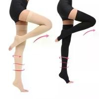 ราคา ถุงเท้าบีบอัดต้นขาแพทย์, DUDULEMON, ระดับ 2, ถุงเท้าแดง, แรงดันไฟฟ้า 23-32 mmHg, เปิดนิ้วเท้า, เลกกิ้ง, ถุงน่องบีบอัด, สำหรับผู้ชายและผู้หญิง, หยุดเส้นเลือดขอด, ขจัดอาการบวมน้ำ, 1 คู่ (173182384178826