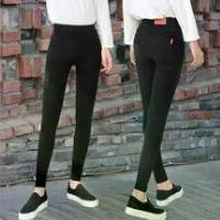 ราคา กางเกงดินสอสำหรับผู้หญิง มาใหม่ รัดรูป แจ๊กเก็ตสีดำ เลกกิ้ง สลิมมิ่ง พลัสไซส์ ยืดได้ กางเกงขายาวทรงสกินนี่ กางเกงยีนส์ ทรงกระบอกใหญ่ กางเกง ช้าง ตัว โปรด ขาสั้น สาวอวบ ผ้านิ่ม คน (1731915164434597733)