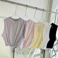 ราคา เสื้อครอป แขนกุด ป้องกันรังสียูวี เหมาะสำหรับยิมและออกกำลังกาย กีฬา ชุดออกกำลังกาย (1731987180563956786)
