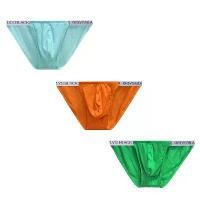 ราคา ORLVS-Modal ชุดชั้นในเซ็กซี่สำหรับผู้ชาย กางเกงในผ้าไหมน้ำแข็งเนื้อนุ่ม ระบายอากาศได้ ใส่สบาย บิกินี่ OR678 (1729602016977980383)