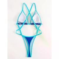 ราคา ชุดว่ายน้ำวันพีซผู้หญิง สไตล์ยุโรปและอเมริกาใหม่ เซ็กซี่ กลวงออก สีพื้น เปลือยหลัง บิกินี่ เหมาะสำหรับการค้าต่างประเทศ (1732583811060827275)