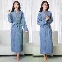 ราคา Sonbol-เสื้อคลุมอาบน้ำผ้าฝ้ายสากลสำหรับผู้ชายและผู้หญิง เสื้อคลุมอาบน้ำแบบขยาย กระโปรงอาบน้ำ ชุดนอน โรงแรม ร้านเสริมสวย เสื้อคลุมอาบน้ำ ชุดแต่งตัว (1729683787836722166)
