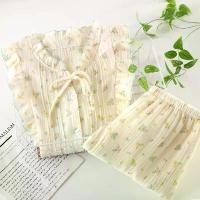 ราคา ชุดนอนสำหรับผู้หญิง ชุดนอน แขนยาว กางเกงขายาว มาใหม่ (1730287442595973493)