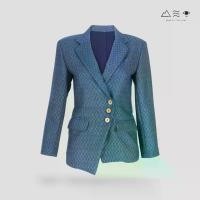 ราคา สูท ญ ผ้าทอมือลายราชวัตร คราม (1731918729773091049)