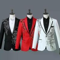 ราคา ชุดการแสดงบนเวทีไนท์คลับ, ชุดนักร้องชาย, ชุดเจ้าภาพ, ชุดบาร์, สามมิติ, ฝังเพชรแบบคู่, สูท (1731731701762198457)