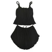 ราคา ชุดนอนพร้อมแผ่นรองหน้าอก, ชุดสองชิ้น, เสื้อชั้นในฤดูร้อนและกางเกงขาสั้น, ใหม่ในปี 2025, ชุดอยู่บ้านเซ็กซี่หวาน ชุดงาน บวชงาน บุญ สร้อย สมายด์ สไตล์ สาวอวบ เซ็ท ขายาว สวยๆ สาว อวบ (1732275231089394810)