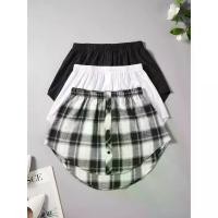 ราคา ชุดกระโปรง Midi ลำลองแฟชั่นสตรี, ชุดสามชิ้น, กระโปรงชายเสื้อปลอม, ชั้นในของเสื้อกันหนาวมีฮู้ด, สไตล์ลำลอง เสื้อ สูท แฟชั่น ผู้หญิง สูท ผู้หญิง สวย หรู ดู แพง เสื้อผ้า ราค (1732215250815845511)