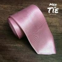ราคา [จัดส่งทันที] เนคไท สีชมพู ผ้าไหมเกาหลี ผ้าเงาวาว (1732057168186737906)