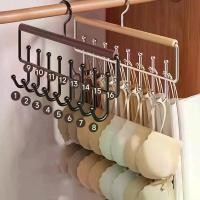 ราคา ห่วงตากผ้ายกโหล ชั้นวางหมวกไม้ อเนกประสงค์ พร้อมตะขอ 8 อัน ไม้แขวนเสื้อ กันลื่น ไม้แขวนเสื้อสองด้าน ชั้นเก็บของตู้เสื้อผ้า สำหรับชุดชั้นใน หมวก เข็มขัด เนคไท และพื้นที่เก็บเครื่อ (1732084606486676528)