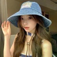 ราคา หมวดผู้หญิงสวยๆ หมวกฟิชเชอร์แมน์+แก๊ป Y2K สไตล์เกาหลี ปีกใหญ่ซ่อนหน้า กันแดด UV หมวก | สีฟ้า หมวกยีนส์ผู้หญิง หมวกสานไปทะเล หมวกแก๊ป y2k หมวก ทีม หมวกกันแดดปีกกว้าง หมวกครึ่งใบ b (1731351145196390151)