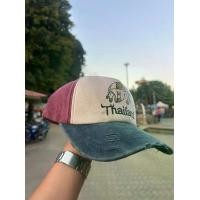 ราคา หมวกแก๊ป ทรงเบสบอล วินเทจ ลายช้างไทยแลนด์ THAILAND (1731649229745654365)