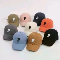 ราคา หมวกแก๊ป แฟชั่นเด็กโต ปักตัวอักษร “P“ (1729618577146415965)