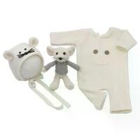 ราคา ชุดรอมเปอร์เด็ก หมวกเมาส์ จั๊มสูท ถักนิตติ้ง พร้อมผ้าโพกหัว หมวกบีนนี่ หมวก ชุดโครเชต์ เหมาะสำหรับทารก ชุดถ่ายภาพ (1730217636271524850)
