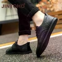 ราคา รองเท้าผู้ชาย JINTOHO แฟชั่น สีดำ รองเท้าทางการ รองเท้าส้นเตี้ย ชุดทำงาน คุณภาพสูง (1730555785842625523)