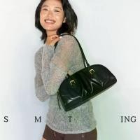 ราคา กระเป๋าสะพายข้างผู้หญิง กระเป๋าสะพายข้าง กระเป๋าหยวนวัง บอสตัน ใหม่ สีน้ำตาลขนาดเล็ก (5720) 2025 (1732543199704679649)