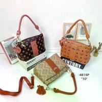 ราคา [จัดส่งทันที] กระเป๋าสะพายข้าง 3 ซิป แบรนด์ Aisikadan แท้ ขนาด 10 นิ้ว ได้สาย 2 แบบ (1732073859229321997)