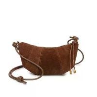 ราคา กระเป๋าหนังแท้ใบเล็กสำหรับผู้หญิง กระเป๋าทรงครัวซองต์หนังแท้ กระเป๋าสะพายไหล่สไตล์เรโทรเรียบง่าย กระเป๋าสะพายข้าง วัสดุหนังกลับ เหมาะสำหรับทำงาน ช้อปปิ้ง เดินทาง กระเป๋าแฟชั่นสตร (1732329888789857492)