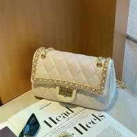 ราคา กระเป๋าทรงสี่เหลี่ยมสายโซ่หนังแท้ กระเป๋าทรงเล็กสไตล์ชาแนล กระเป๋าทรงสี่เหลี่ยมเล็กสไตล์เกาหลี กระเป๋าสะพายไหล่ผู้หญิงแบบเรียบง่ายและสง่างาม กระเป๋าสะพายข้าง วัสดุหนังวัว เหมาะสำ (1732329849574032596)