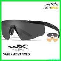 ราคา uncoWntshop แบบพกพา แว่นตา WILEY-X SABER ADVANCED กรอบสี MATTE BLACK ปกป้องดวงตา เลนส์ทนต่อแรงกระแทก มีแป้นรองจมูกที่ทำให้ใช้ได้กับทุกใบหน้า (1730597585603234086)