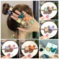 ราคา ยางรัดผม ทรงสี่เหลี่ยม มิกกี้ พร้อมสไตล์ประดับพลอยเทียม สำหรับผู้หญิง (1732538746157434130)