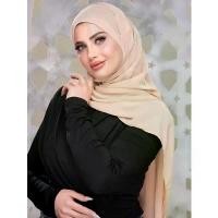ราคา ฮิญาบธรรมดา สไตล์มุสลิม ผ้าพันคอชีฟองฟอง สำหรับผู้หญิง สีพื้น ผ้าคลุมไหล่ ฮิญาบ ที่คาดผม ผ้าคลุมอิสลาม Foulard fme (1732104597819458569)
