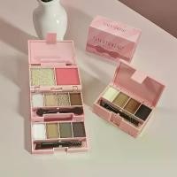 ราคา พาเลทอายแชโดว์ ขนาดเล็ก พับได้ พร้อมแปรง ติดทนนาน กันน้ำและกันเหงื่อ มี 9 เฉดสี เหมาะสำหรับอายแชโดว์ ไฮไลท์ บลัชออน แป้งเขียนคิ้ว ดีไซน์กะทัดรัดและเป็นมิตรกับการเดินทาง ของขวัญใน (1732101069060802368)