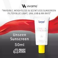ราคา ครีมกันแดด Supergoop ขนาด 50ml ครีมกันแดด Unseen SPF40 ครีมกันแดดหน้า Broad Spectrum ที่มองไม่เห็น สูตรไร้น้ำหนัก ไร้กลิ่น และปราศจากน้ำมัน (1732264915092604703)