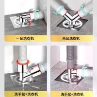 ราคา เครื่องซักผ้า ท่อระบายน้ำ ขั้วต่อสามทาง สำหรับอ่างล้างหน้าและอ่างล้างจาน ท่อระบายน้ำสามทาง ตัวแยกท่อระบายน้ำ หนึ่งถึงสอง (1732423465514009914)