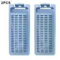 ราคา ตัวกรองผ้าสำลี, 2X, สำหรับรุ่น Haier เครื่องซักผ้า HWT70AW1, HWT60AW1, HWMSP70, HWT80AW1, กล่องกรองพีวีซีสีน้ำเงิน, 15.5x6.3 ซม., อะไหล่, H0030810341 (1732332753892902799)