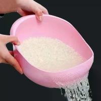 ราคา เครื่องครัว, พลาสติกเกรดอาหาร, สำหรับทำความสะอาดข้าว, ถั่ว, ถั่ว, พร้อมตัวกรอง, ตะกร้าสีเขียวและสีชมพู, ตะแกรงระบายน้ำ, เครื่องมือครัว, แกดเจ็ต, เหมาะสำหรับบาร์รับประทานอาหาร (1732336803866117906)