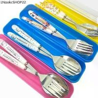 ราคา ช้อนส้อม ช้อนส้อมการ์ตูน ชุดช้อนส้อมลายการ์ตูน พร้อมกล่อง (กว้าง1.5 ยาว 7.5 นิ้ว) (1731848462206863359)