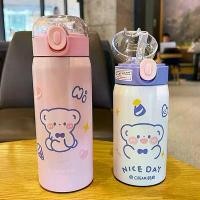 ราคา 【เก็บเงินปลายทาง】 แก้วน้ำ แก้วเก็บความเย็น กระติกน้ำสแตนเลส เก็บความร้อน-ความเย็น สูญญากาศ ขนาด 350ML 500ML กระติกน้ำ กระบอกน้ำ ลายการ์ตูน (1732428033451591457)