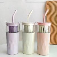 ราคา ขายร้อน แก้วเก็บความเย็น ปลอดภัย จาก แสตนเลส 650ML แก้วน้ำ2ชั้น แก้วเก็บความเย็น 2in1 (1732223042083390893)