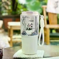 ราคา แก้วมัค สแตนเลส พร้อมฝาปิดฉนวนพลาสติก เหมาะสำหรับน้ำร้อน แก้วมัค ถ้วย แก้วน้ำ (1732300955389363395)