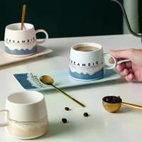 ราคา FREE SHIPพร้อมส่งในไทย ชุดแก้ว แก้วเซรามิก แก้วกาแฟ แก้วชา ชุดถ้วยกาแฟพร้อมถาดรอง สไตล์ญี่ปุ่น 1เซต ได้3ชิ้น (1731727152227386741)