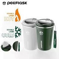 ราคา COD แก้วกาแฟพกพา Peliflask เก็บความเย็น แก้วกาแฟ แก้วเก็บอุณหภูมิ สแตนเลสแบบพกพา น้ำสแตนเลส (1732583807684282068)