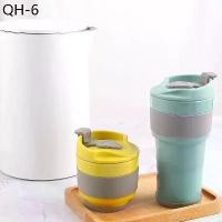ราคา บล็อกบัสเตอร์ แก้วกาแฟ ซิลิโคนพับได้ 380 มล. ฝาปิดเกลียวแน่น น้ำไม่หก (1731772397678135302)