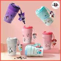 ราคา สินค้าแนะนำ แก้วน้ำเก็บความเย็น แก้วกาแฟ ลายการ์ตูนพร้อมหูหิ้ว แก้วกาแฟลายการ์ตูน น่ารักสําหรับเด็ก ความจุ 380 ml. (1731773444900816815)