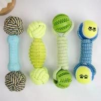 ราคา ของเล่นสัตว์เลี้ยง, ลูกเทนนิสเชือกฝ้าย, สำหรับสุนัขขนาดใหญ่ (โกลเด้นรีทรีฟเวอร์, ลาบราดอร์), ปมเคี้ยว, ฟันกรามทำความสะอาด, ลูกบอลดัมเบล, ขายร้อนในปี 2025 (1732094307600533365)