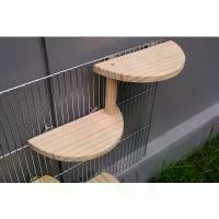 ราคา COD LP160 ชั้นสำหรับน้องชินชิลล่าแบบติดกรง ชั้นปีนสัตว์เลี้ยง ที่นอนสัตว์เลี้ยง บันไดสัตว์เลี้ยง ไม้สนคัดเกรดA (1732244069232510314)