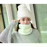 ราคา เซ็ต 3 ชิ้น หมวกไหมพรม+ปลอกคอ+ผ้าปิดจมูก บุขนอุ่นด้านใน (1732283827985483475)